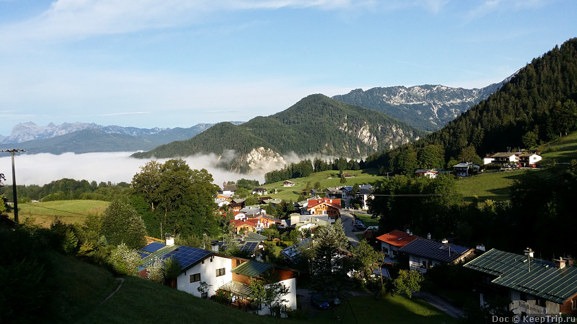 Бавария. Альпийская деревня