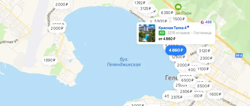 Бронируем отель в Геленджике. Цены. Рекомендации